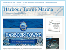 Tablet Screenshot of htownemarina.com